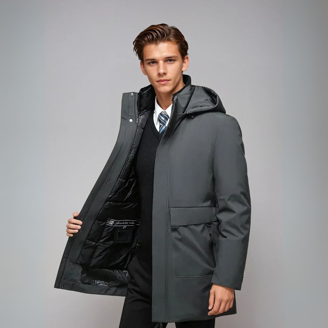 Stylish Waterproof Hooded Parka