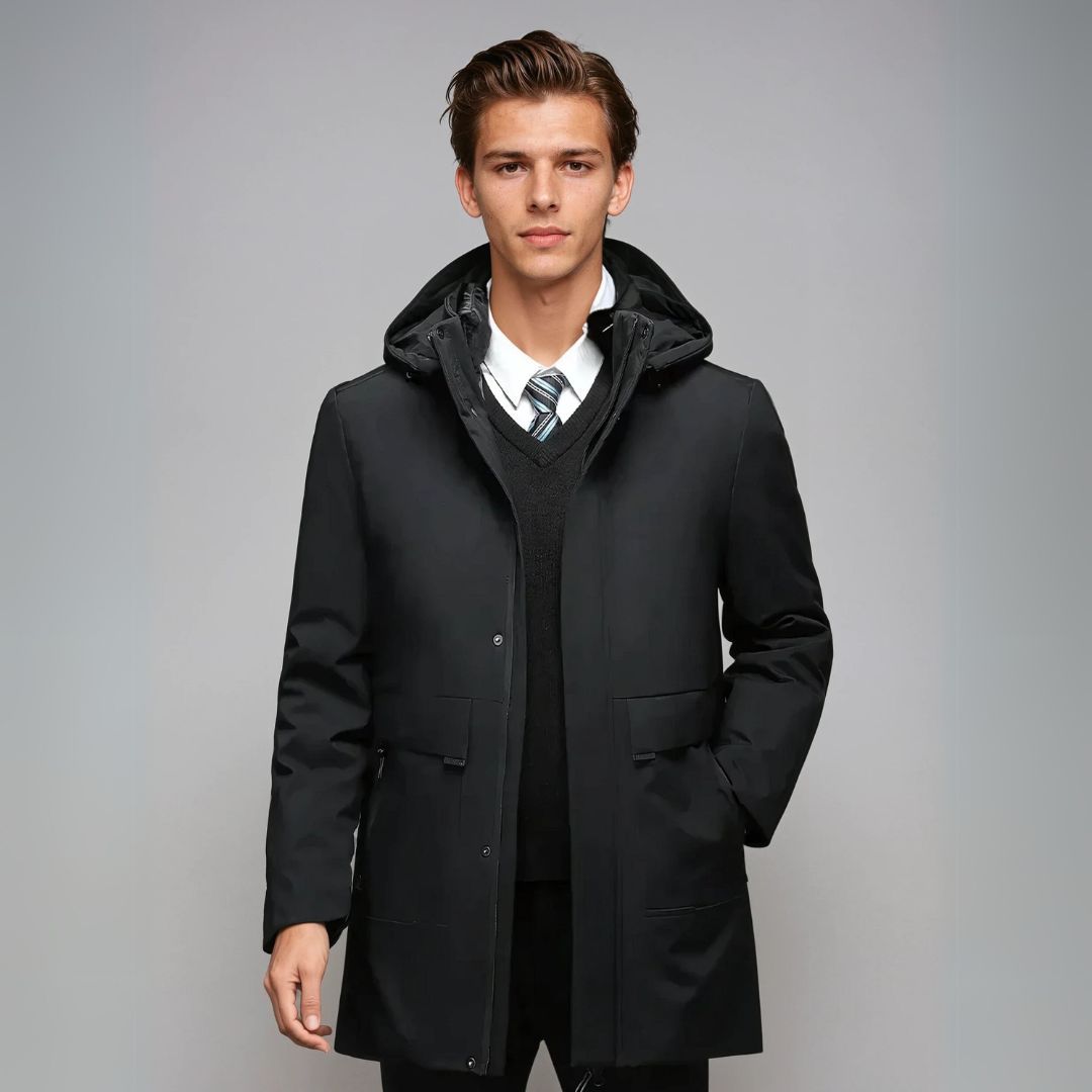 Stylish Waterproof Hooded Parka