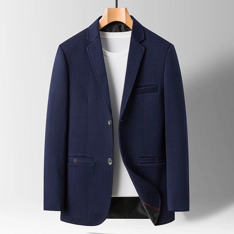 Camerino Wool Blazer - Van Croft