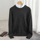 Cashmere Patterned Sweater - Van Croft