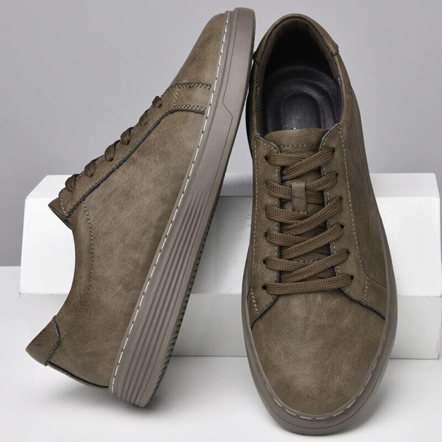 Portofino leather sneakers