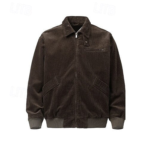 Corduroy Bomber Jacket